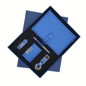 Ensemble de stylos, carnets et porte-clés personnalisés pour entreprises, articles souvenirs, cadeaux promotionnels avec logo, cadeaux pour la fête des pères - Product Image 1