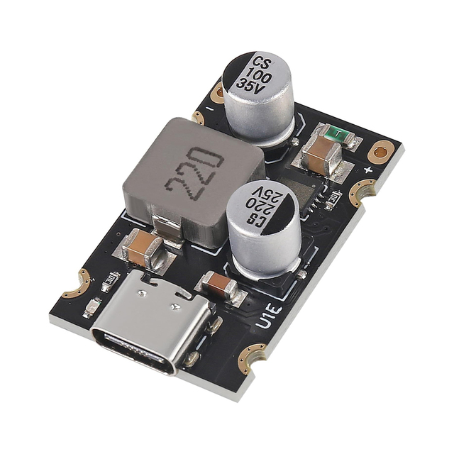 PD 65W Fast Charging Module Type-C Interface Supports PD3.1 QC3.0 SCP PPS Fast Charging DC5521 DC5525