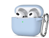 Nouveau pour Apple pour AirPods 4, étui pour écouteurs en silicone de couleur unie simple et tendance pour Airpods pro3