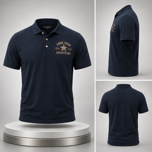 Chemises polo western personnalisées avec logo brodé, pour équipes de cowboy, ranch, golf, hommes et femmes, OEM, marque privée - Product Image 2