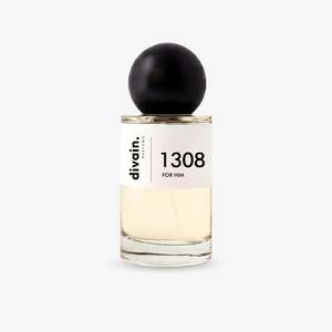 Divain 1308 For Him Intense Amaderada Profumo da Uomo per Uso Primaverile - Product Image 1