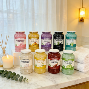 Exfoliante Corporal de Azúcar con Ingredientes Naturales, 1 Galón, Fórmula Personalizable, Amigable con la Piel, Exfoliación Suave, Elimina Callosidades - Product Image 2