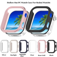 Étui de protection en PC pour Redmi Watch6, étui de montre en PC ajouré pour Redmi Watch6, accessoires pour montre connectée