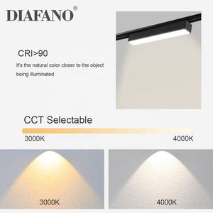 Bán Buôn 20W 30W Nhôm Đèn Trần Trong Nhà Thương Mại <span class=keywords><strong>LED</strong></span> Tuyến Tính Đèn Từ Theo Dõi Ánh Sáng - Product Image 6