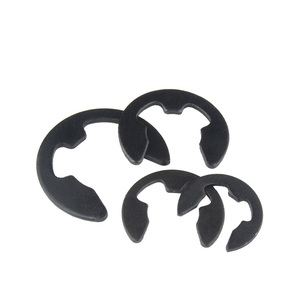 Anillo de Retención Tipo <span class=keywords><strong>E</strong></span> de Acero al Carbono al por Mayor, <span class=keywords><strong>Clip</strong></span> <span class=keywords><strong>E</strong></span> de 2-15 mm DIN 6799, Zinc Negro, Alta Resistencia, Anillo de Retención Interno/Externo para Eje DQ-16 - Product Image 5