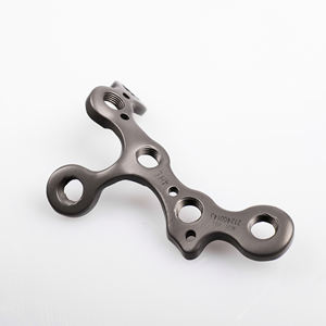 CANWELL Proximal Ulnar pelat pengunci <span class=keywords><strong>T</strong></span> TItanium, pemasok CE ISO perbaikan tulang implan ortopedi Volar pergelangan tangan - Product Image 3