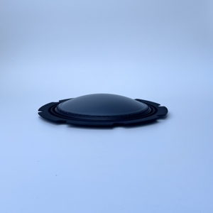 Altavoz para coche de 8 pulgadas, cono de altavoz gris oscuro, borde de goma de papel con costura de color azul - Product Image 4