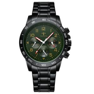 Montre-bracelet de luxe pour homme avec mouvement en acier inoxydable et chronographe à quartz <span class=keywords><strong>Moonswatch</strong></span> Style sport avec logo personnalisé Résistance à l'eau - Product Image 4