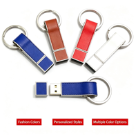 Clé USB Premium en Cuir et Métal au Design Sifflet 4 Go 8 Go 16 Go 32 Go 128 Go USB 2.0 – Accessoire Pratique pour Porte-clés, Idéal comme Cadeau