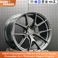 Rines Forjados Personalizados HADISON HD1198 GUDE 5x120 5x114.3 5x112 de Aleación de 17-23 Pulgadas para Autos de Pasajeros con Offset Personalizable