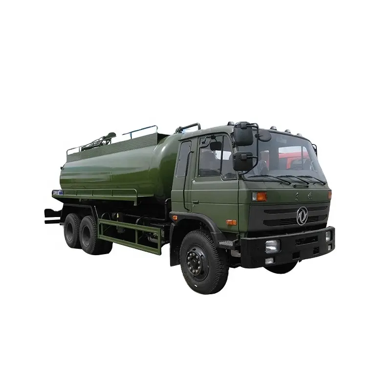 Septik tank kamyon ağır iş kamyonu, 10 tekerlekler 10000L septik tank vakum kanalizasyon emme kamyonları