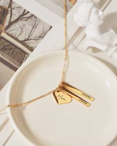 Monili di moda Tongxin <span class=keywords><strong>collana</strong></span> personalizzata con il nome del <span class=keywords><strong>bambino</strong></span> personalizzato regalo personalizzato per la mamma - Product Image 3