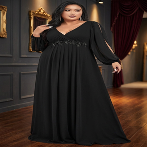 Robe de mariée sur mesure de haute qualité pour femme, style bohème vintage en dentelle, longueur ras du sol, grande taille, décontractée, pour la maternité - Product Image 3