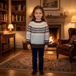 Suéter para Niña Mini <span class=keywords><strong>Me</strong></span>, Personalizado OEM y ODM, Prenda de Punto de Manga Larga de Alta Calidad, Diseño de Cuento de Hadas, Suéter Otoñal - Product Image 2