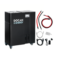 Nouveau Pack de Batteries Solaires LiFePO4 Docan 2025 Prêt à l'emploi 51.2V 300Ah 15kWh pour Système Solaire Domestique 51.2V 314Ah 16kWh