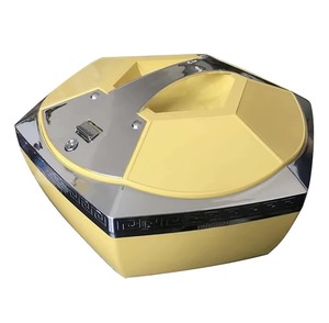 Juego de 3 piezas de cazuelas octogonales aisladas de 5L, 6L y 7L con asas chapadas en oro, calentador de alimentos para banquetes y comidas en África y Canadá - Product Image 1