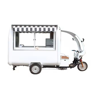 JX-FR220GH Camion de restauration rapide extérieur / Vélo-chariot mobile pour la vente de nourriture / Chariot à glace - Product Image 1