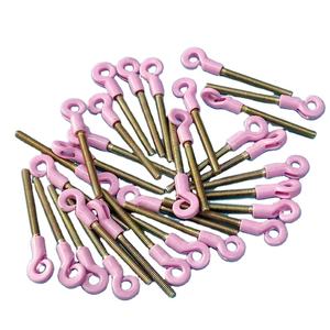 와이어 와인딩 99% AL2O3 알루미나 피그테일 도그테일 가이드 달팽이 세라믹 가이드 - Product Image 1