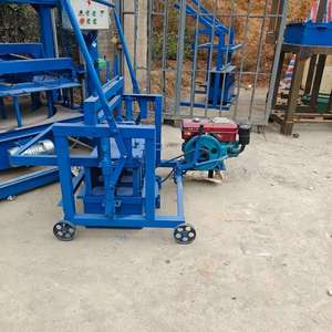 Diesel di động hiệu quả rắn rỗng gạch Maker di động rỗng khối máy làm cho xi măng gạch thô dây chuyền sản xuất - Product Image 3