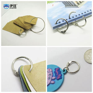 EWANG-Anillos de libros de acero inoxidable plateados de 2 pulgadas, en forma de O, para cuaderno - Product Image 5