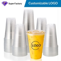 Couvercles personnalisés en plastique jetables pour gobelets, pour café, thé au lait, cadeaux d'affaires, origine Guangdong, 1000 pièces, logo personnalisé