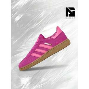 Adidas Handball Spezial Semi Lucid Fuchsia Lucid Pink Gold Metallic (Mujer) Zapatillas Deportivas para Mujer - Product Image 5