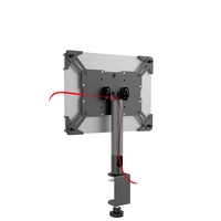 Support de tablette à pince pour bureau, pour caisses enregistreuses POS, support universel antivol en métal, rotation libre à 180°, VESA