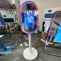 Fournitures de mariage Photomaton 360 miroir verre transparent