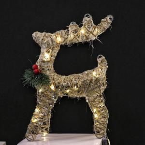 Christmas Deer Decoration Light LED Reindeer Elk Luminous Sculptures Winter Garden Lawn Outdoor Yard Christmas Ornaments - Product Image 3