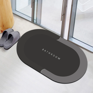 FIGOO - Compra al por mayor <span class=keywords><strong>de</strong></span> alfombrillas <span class=keywords><strong>de</strong></span> baño <span class=keywords><strong>de</strong></span> diatomita suave, <span class=keywords><strong>de</strong></span> secado rápido, absorbentes y antideslizantes, directamente <span class=keywords><strong>de</strong></span> fábrica, con MOQ bajo. - Product Image 2