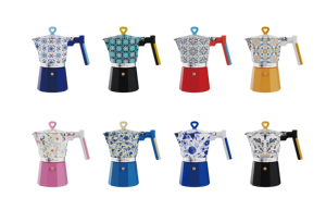 İtalyan tarzı Espresso kahve makinesi hediye seti ile iki bardak ev kullanımı için zarif seramik tasarım Stovetop Pot Pot - Product Image 2