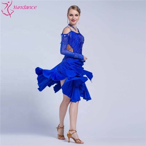 L-17116 Nouvelle Mode Adulte Latine Stage Compétition Costumes Sexy Robe Latine Costumes de <span class=keywords><strong>Danse</strong></span> Pour Adultes - Product Image 4