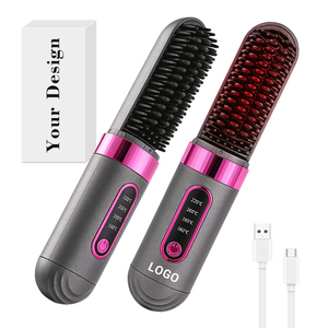 0728 Plancha de Pelo Icónica Mini y Rizador 2 en 1 con Cepillo de Vapor - Product Image 1