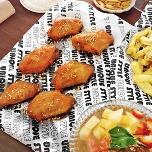 Custom Logo Printed Biodegradable Coated Single-Side <b>Food</b> Grade <b>Paper</b> Oil Greaseproof <b>Wrapping</b> <b>Paper</b> for French Burger - Product Image 4