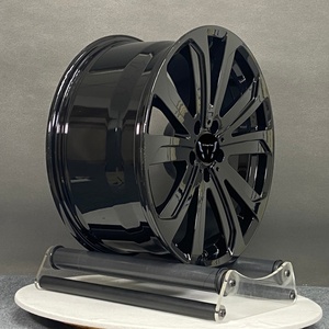 <span class=keywords><strong>Prix</strong></span> d'usine, <span class=keywords><strong>jantes</strong></span> légères personnalisées à forte charge, <span class=keywords><strong>jantes</strong></span> en aluminium forgé noir brillant de 18, 19, 20, 21, 22 pouces - Product Image 3