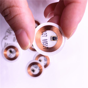 สติ๊กเกอร์ RFID ขนาด 30 มม. H10301 รูปแบบ 26 บิต รหัสสถานที่ 127 ความถี่ 125 กิโลเฮิรตซ์ ทรานสปอนเดอร์ T5577 - Product Image 1
