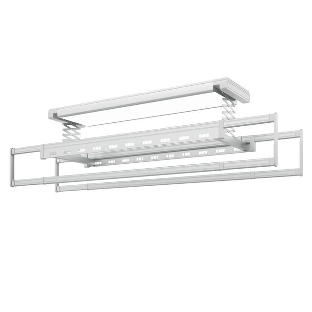 Electric Smart Laundry Drying Rack Automatic Lifting Home Clothes Hanger with Remote Control Drying and Sterilization System