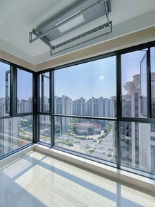 Ventana de vidrio abatible moderna de ahorro de energía duradera aluminio termo roto para exterior de baño para villas comerciales - Product Image 4