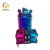 Machine de jeu d'arcade vidéo à pièces pour bébé ours 2 joueurs écran LCD 65 pouces en plastique pour salle de jeux à domicile