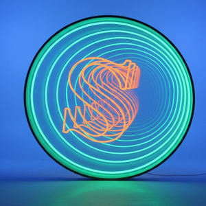 콘셉트 벽걸이 광고 네온사인, 저희 버거를 즐겨보세요, 고휘도 LED 네온 스트립, 맞춤형 실내용 - Product Image 4
