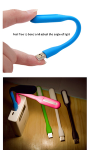Lampe de lecture portable pliable UB Light pour Noël, protection oculaire, compatible avec batterie externe et ordinateur, veilleuse LED - Product Image 3
