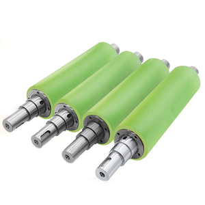 Tùy chỉnh Neoprene Con lăn BUTYL cao su tráng Polyurethane Bánh xe PU con lăn cao su tự nhiên bánh xe con lăn thép - Product Image 4