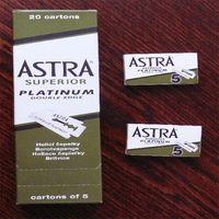 Lames de rasoir jetables à double tranchant de qualité supérieure, prix premium, acier inoxydable platine supérieur, rasoir jetable pour la coupe de cheveux et le rasage du visage