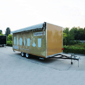 Remorque à café en <span class=keywords><strong>vogue</strong></span>, approuvé des états-unis, ventilateur de capot, camion d'aliments, accessoire Mobile, pour Ghana - Product Image 4