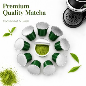 Mocha Matcha K <b>Cup</b> Pods Keurig Compatible Green Tea Coffee Blend Single Serve Bulk Wholesale Custom OEM Private Labe - Product Image 1