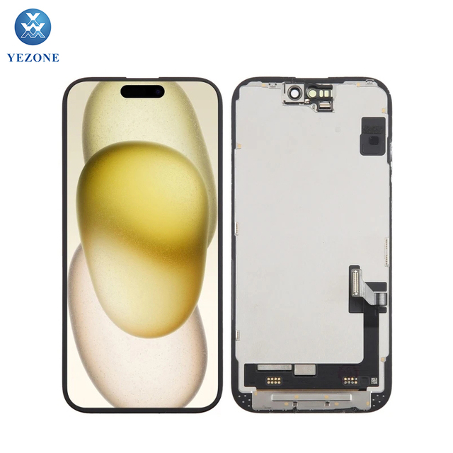 Yezone OEM oled for iphones 15 pro max screen for iphone 14 pro display for iPhone 11 12 13 14 15 16 pro lcd mobile phone lcd