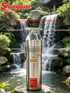 <span class=keywords><strong>Pompe</strong></span> de fontaine submersible QSP(F) 80 mm à haute pression pour aménagement paysager, corps en acier inoxydable haute efficacité, étanche IP68, <span class=keywords><strong>pompe</strong></span> électrique 7,5 kW MAX - Product Image 5