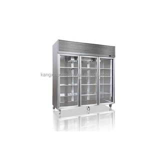 Réfrigérateur vertical commercial en acier inoxydable pour l'hôtellerie, congélateur à quatre portes (2/4/6 portes) - Product Image 6