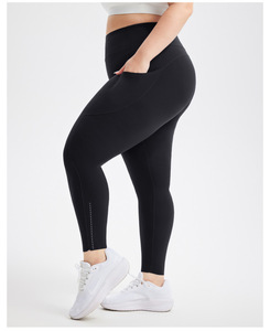 <span class=keywords><strong>Legging</strong></span> de <span class=keywords><strong>sport</strong></span> <span class=keywords><strong>grande</strong></span> <span class=keywords><strong>taille</strong></span> pour femme, <span class=keywords><strong>taille</strong></span> haute, effet push-up, avec poches, séchage rapide, élastique, coupe ajustée, pour yoga et course à pied - Product Image 5