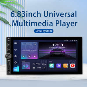 Reproductor Multimedia Universal para Auto Linux de 6.83 Pulgadas, Llamadas Manos Libres Bluetooth, Reproductor de Audio y Video con Mirror Link, Reproducción de MP3, <span class=keywords><strong>MP4</strong></span>, MP5 - Product Image 2